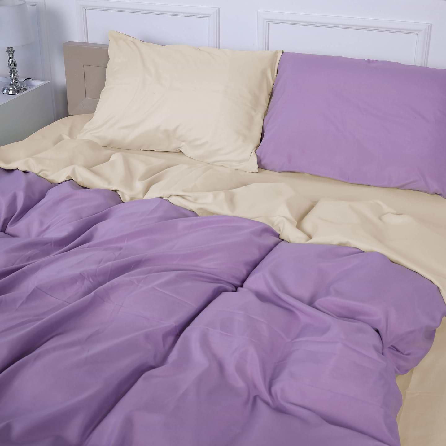 Комплект постільної білизни MirSon Margolles (12-0712 + 16-3310) Mikrosatin Premium 160х220 см (2200007245291)